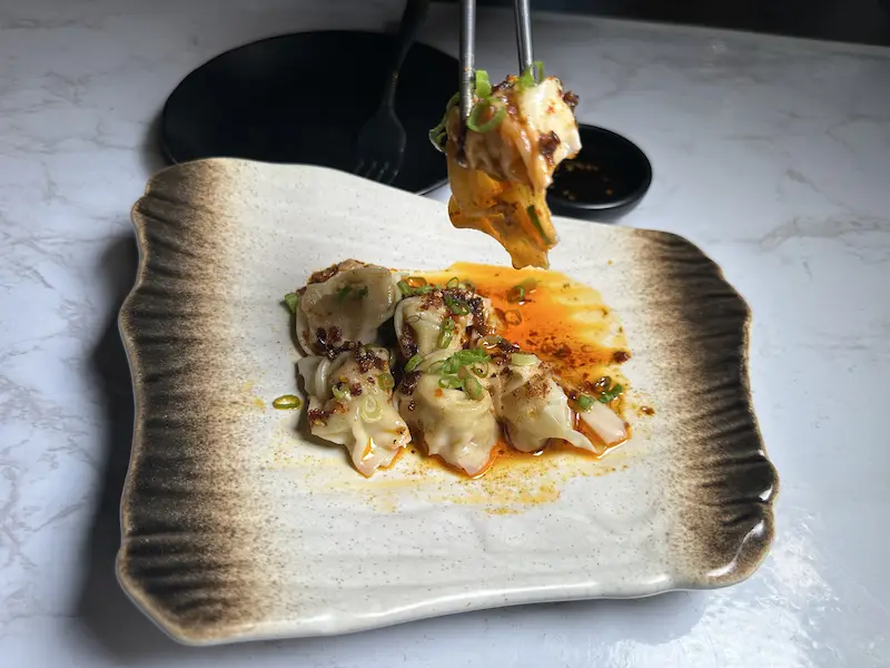Wonton in Chili Oil